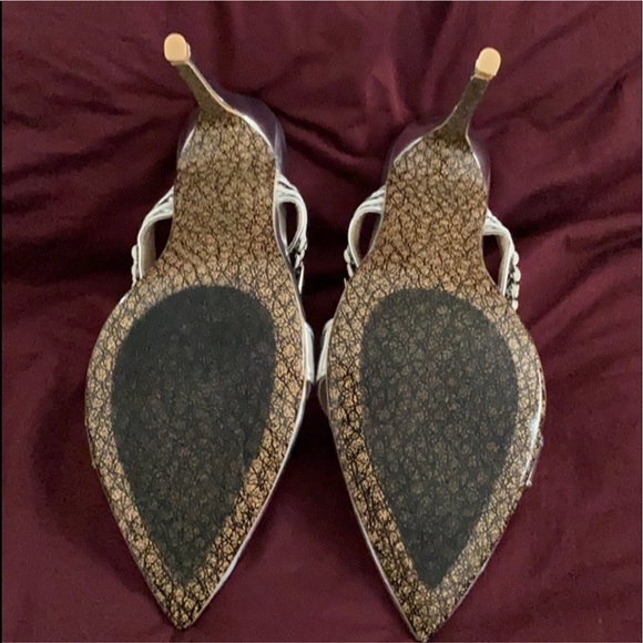 Time Will Tell Strappy Open Toe Watch Heels - Picture 7 of 9